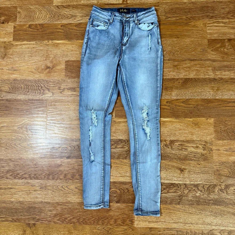 Indigo Rein Light Blue Curvy Jeans